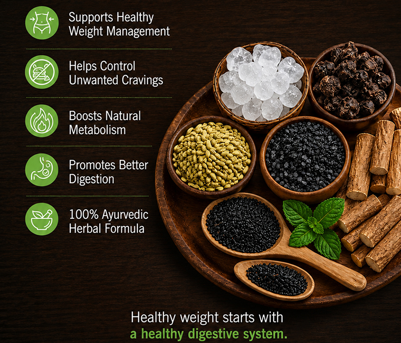 Ayurvedic Churan for Weight Loss – How Kaaya Kalp Digestive Churan Transforms Your Body Naturally